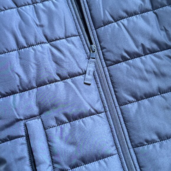 The Children's Place Boys Zip Up Puffer Vest - Size L/G (10-12) - Navy - Picture 6 of 7